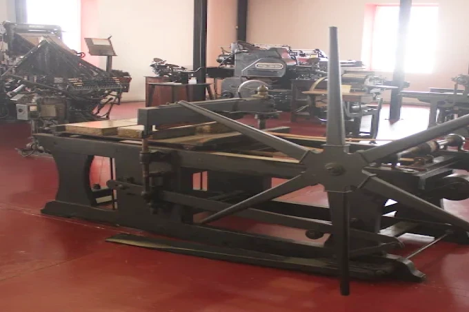 Máquina de impressão Albion Press